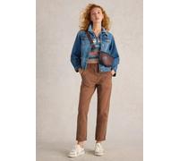 White Stuff Twister Chino Trouser Dark Tan size 22 REGULAR | Chinos Outlet | Women 22 REGULAR