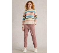 White Stuff Twister Chino Trouser Dusty Pink size 14 REGULAR | Straight Pants Outlet | Women | Pink