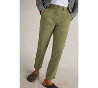 White Stuff Twister Chino Trousers Khaki Green Size 16