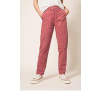 White Stuff Twister Chino Trouser Mid Plum size 8 REGULAR | Chinos Outlet | Women | Magenta 8 REGULAR