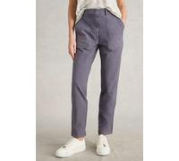 White Stuff Twister Chino Trouser Mid Purple size 12 REGULAR | Chinos Outlet | Women | Purple