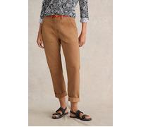 White Stuff Twister Chino Trouser Mid Tan size 14 REGULAR | Chinos Outlet | Women 14 REGULAR