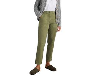 White Stuff Twister Chino Trousers Khaki Green Size 12