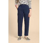 White Stuff Twister Navy Chino Trousers White