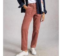 White Stuff Twister Organic Cord Trousers - Dusty Pink