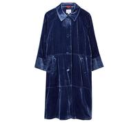 White Stuff Velvet Ter Coat Deep Blue size 10 | Single Breasted Coats Outlet | Women | Blue 10