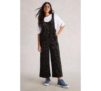 White Stuff Viola Cord Dungaree Black Multi size 16R | Bodies Outlet | Women | Black 16R