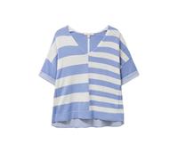 White Stuff Voyage V Neck Jumper Blue Multi size 10 | Knitted Sweaters Outlet | Women | Blue 10