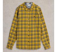 White Stuff Wallace Brushed Cotton Shirt - Yellow Check