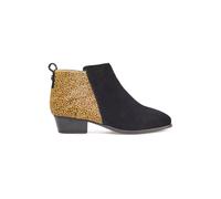 White Stuff Willow Suede Pony Ankle Boot Black Printed size 5.5 | Boots Outlet | Women | Black 5.5