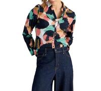 White Stuff Women's Annie Shirt, Navy Pr, 14