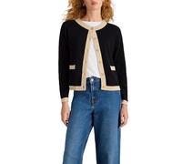 White Stuff Women's Charlotte Cardigan Sweater, Blk Mlt, 18