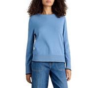 White Stuff Women's Katie Casual Sweater - Soft Cotton Wool Blend - Medium Blue - Size 10