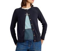 White Stuff Women's Lulu Cardigan - Long Sleeve Button Down Sweater, Dark Navy, 10