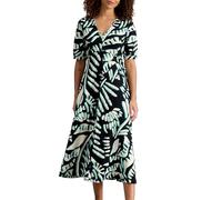 White Stuff Women's Megan Dress (Pack of 1), Blk Mlt, 10