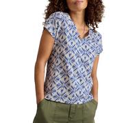 White Stuff Women's Nelly T-Shirt (Pack of 1), Blue Mlt, 12