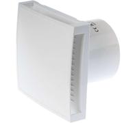 White Stylish Bathroom Extractor Fan 150mm