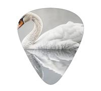 White Swan - Guitar Picks-12 Pack Includes Thin, Medium & Heavy Gauges, Best Gift for Guitar Lovers