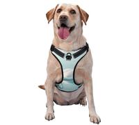 White Swan Swimming In The Lake No Pull Dog Harness Adjustable Reflective Oxford Easy Control Medium Large Dog Harness
