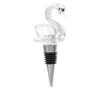White Swan Wine Stopper Crystal Zinc Alloy Bottle Plug