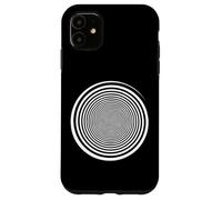 White Swirl Self-Hypnosis Hypnotic Trance Music Trippy Swirl Case for iPhone 11