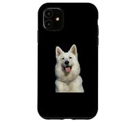 White Swiss Shepherd Dog Beautiful Berger Blanc Suisse Case for iPhone 11
