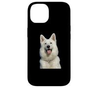 White Swiss Shepherd Dog Beautiful Berger Blanc Suisse Case for iPhone 14