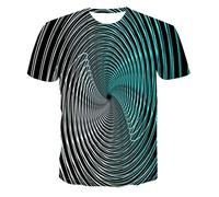 White T Shirt 3D Printing T-Shirt Men's Short-Sleeved T-Shirt Fashion Animal Print 3Dt Shirt Men and Women The Same Style-08_4XL