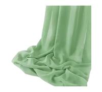 White Table Skirt For Chiffon Wedding Tablecloth Fabric For Sweetheart Birthday Party Cake Decora for Banquet Wedding Birthday Party(Sage Green,70X275cm)