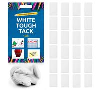 White Tack Tac 150g Super Tough Reusable Handy Sticky Adhesive Putty Glue 6pk