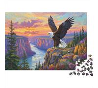White-tailed Eagle Jigsaw Puzzles 1000 Pieces for Adults, Puzzle 1000 Piece Impossible Puzzle Gifts 70x50cm/1000pcs