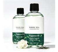 White Tea Essential Oil,Natural Fragrance Oil for Diffuser,Gentle Formula | Skin Hair Care Fragrance Oil,Body Massage, Facial Care, Pure Natural White Tea Oils for Candle, Perfume Making