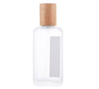 White Tea Perfume 50ml Unisex Eau De Parfum for Men Women | Glass Bottle, Aluminium Nozzle and Wooden Lid, Light Mist Spray, Safe after Showering or Dressing