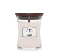WoodWick Candle White Teak Medium Medium