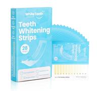 White Teeth Company Dentist-Approved Teeth Whitening Strips - Brighter, Whiter Smile in Just 7 Days - Enamel-Safe & Sensitivity-Free - Deep Stain Remover for Tea, Coffee, Wine & Smoking - 28 Strips
