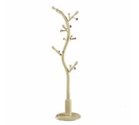 White teeth,Floor To Ceiling Tree Branch Living Room Coat Rack, Bedroom Single Pole Clothes Hanger, Vertical Clothes Hanger with Sturdy Base Suitable for Bedrooms