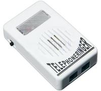 White Telephone Ringer Amplifier Bell Extra-Loud Telephone/Phone Ringer Use Safety Small in Size and Light in Weight, Landline Phones,Telephones and Accessories