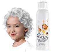 White Temporary Hair Color Spray for Women Men - Instant & Washable Silver Hair Dye for Teens - Quick Styling for Halloween, Cosplay, Costume Party, Christmas - 150ml