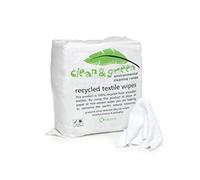 White Terry Towel Recycled Cotton Rags - 8KG Lint-Free Wiping Rags for Cleaning, Premium Quality- Ideal Cotton Rags for Industrial, Janitorial and Home Cleaning