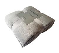 White Throw Blanket, Fall Blankets Cozy, Plush, Fluffy, Fuzzy Fleece Throw Blanket for Bed, Sofa Couch Blankets Halloween Outdoor Decorations