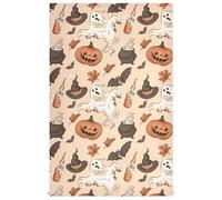 White Throw Blanket, Fluffy Blanket Sofa Throws Ultra Soft Warm Halloween Fleece Blankets Cozy, Plush, Fluffy, Fuzzy Fleece Throw Blankets for Bed, Sofa