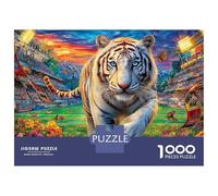 White Tiger 1000 Piece Jigsaw Puzzle for Adults And Kids-Challenging Puzzle Game,Home Decoration & Family Fun 70x50cm/1000pcs