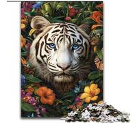White Tiger 1000 Piece Jigsaw Puzzles for Adults & Teens, Relax Games Is Ideal As A Gift for The Whole Family (26x38cm)