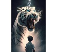White Tiger and Little Boy Jigsaw Puzzle - Adult Puzzle with Stunning Artwork - for Lasting Fun and Display - Challenging Brain Exercise, for Puzzle Lovers_1000pcs