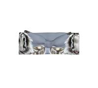 White Tiger Baby bow headband, a hair accessory for newborns and infants, suitable for babies 0-6 months old