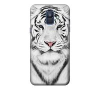 White Tiger Case Cover For Samsung Galaxy A6 (2018)