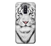 White Tiger Case Cover For Samsung Galaxy A6+ (2018), J8 Plus 2018, A6 Plus 2018