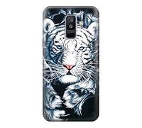 White Tiger Case Cover For Samsung Galaxy A6+ (2018), J8 Plus 2018, A6 Plus 2018