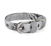 White Tiger in The Snow Dog Collar Adjustable Soft and Comfortable Puppy Collars with Metal Buckle Pet Collar for Small Medium Pet