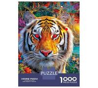 White Tiger Puzzle 1000 Piece, Impossible Jigsaw Puzzles for Adults, Puzzle Family Activity Puzzles 38x26cm/1000pcs